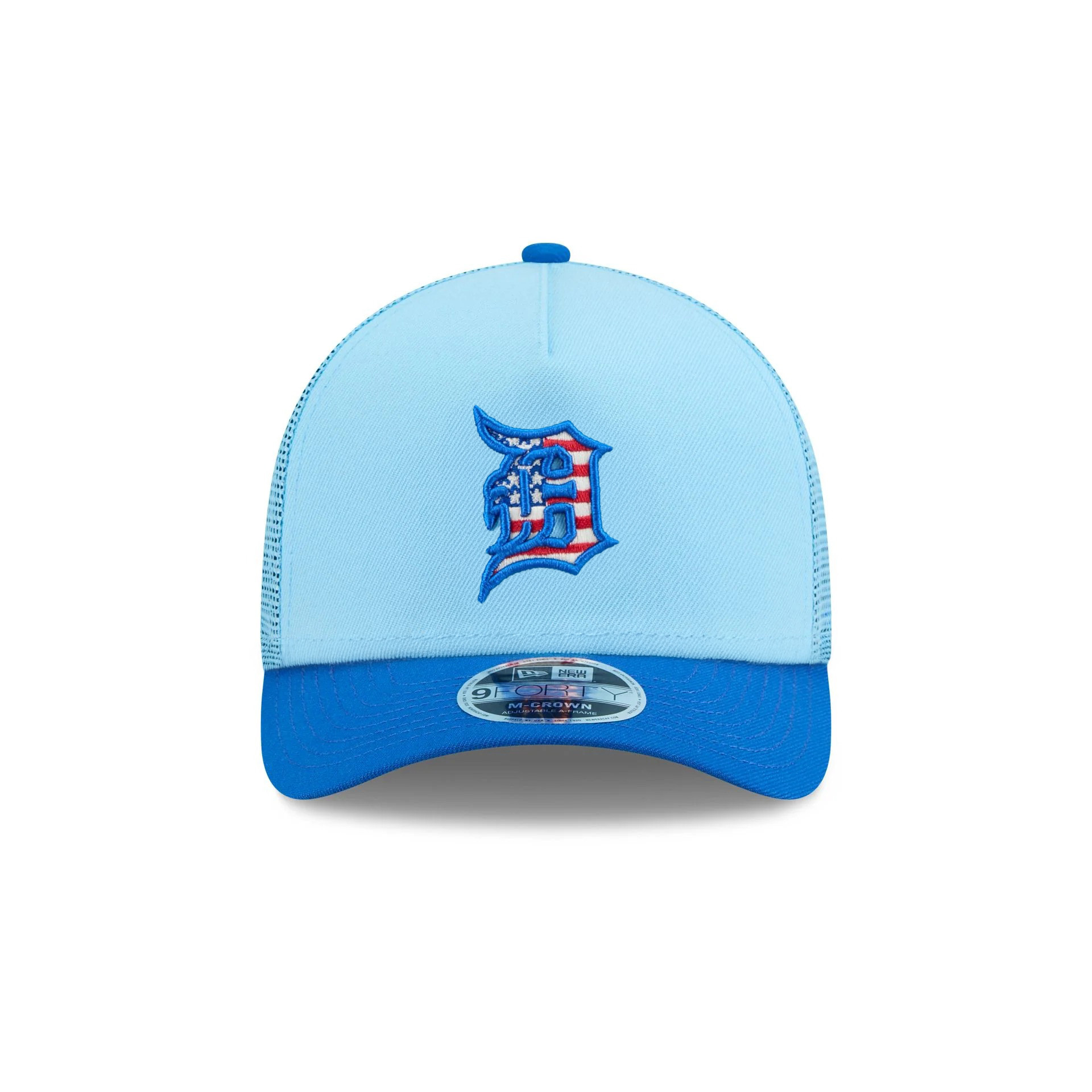 Detroit Tigers 4th Of July Hat 2025 MLB Independence Day Merch Trucker Hat Gifts For Fans-1