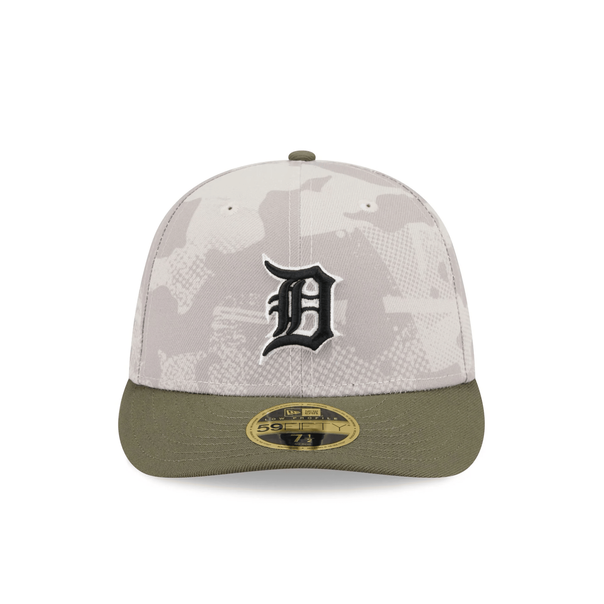 Detroit Tigers Camo Hat MLB Armed Forces Day 2025 Hat Merch Father's Day Gifts For Husband-1