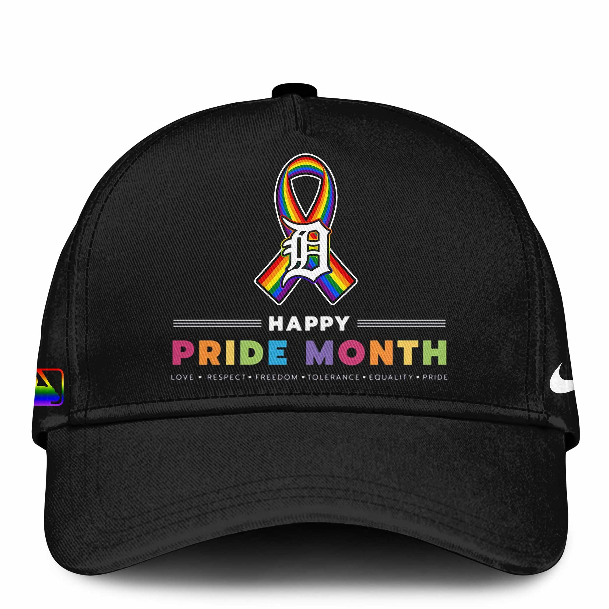 Detroit Tigers Special Pride Month Hat Presents For Baseball Lovers-1