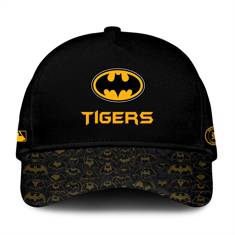 Detroit Tigers x DC Batman Game Night Hat Cool Baseball Gifts For Fans-1 Detroit Tigers x DC Batman Game Night Hat Cool Baseball Gifts For Fans-1