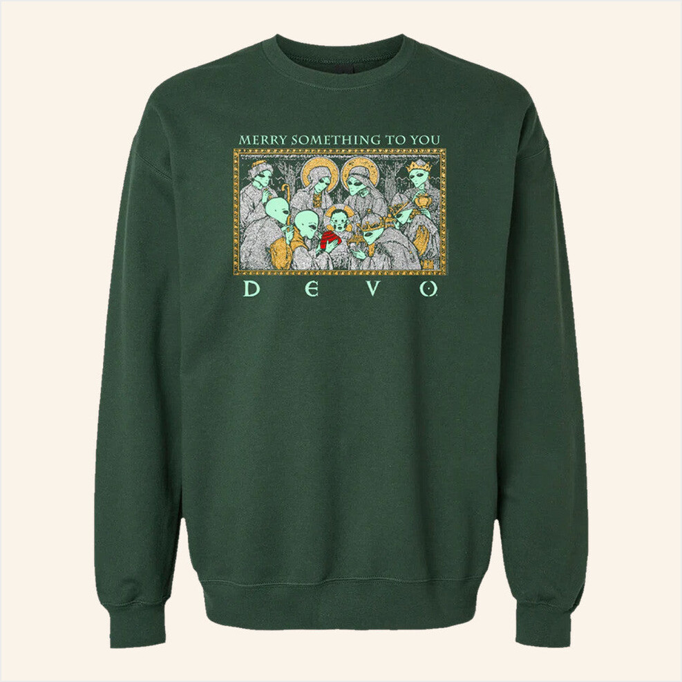 Devo Merch DEVOlved Nativity Sweatshirt Best Gifts For Besties Birthday Gifts For Brother-1