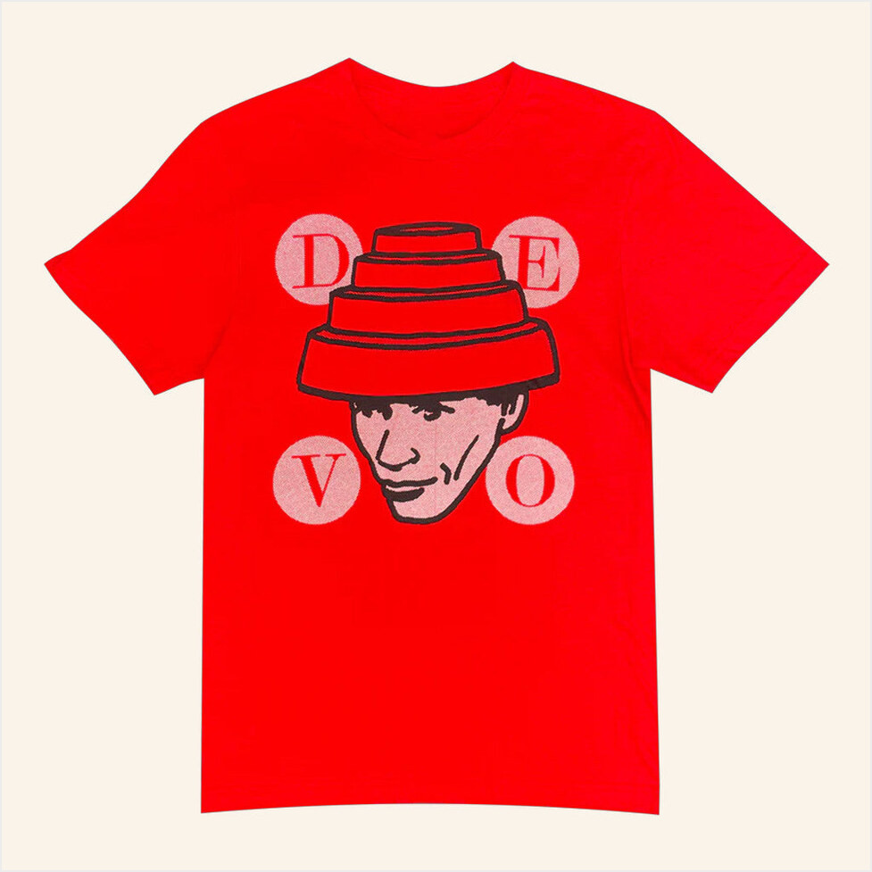 Devo Merch Dome Red T-Shirt Best Gifts For Friends Birthday Gifts For Her Christmas Presents-1