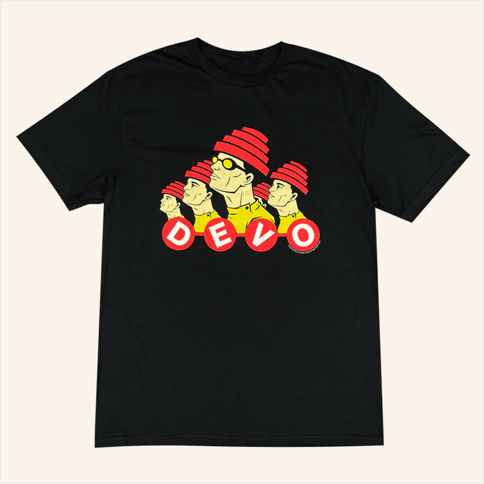 Devo Merch Scrojo T-Shirt Gifts For Boyfriend Birthday Gifts For Besties Christmas Presents-1