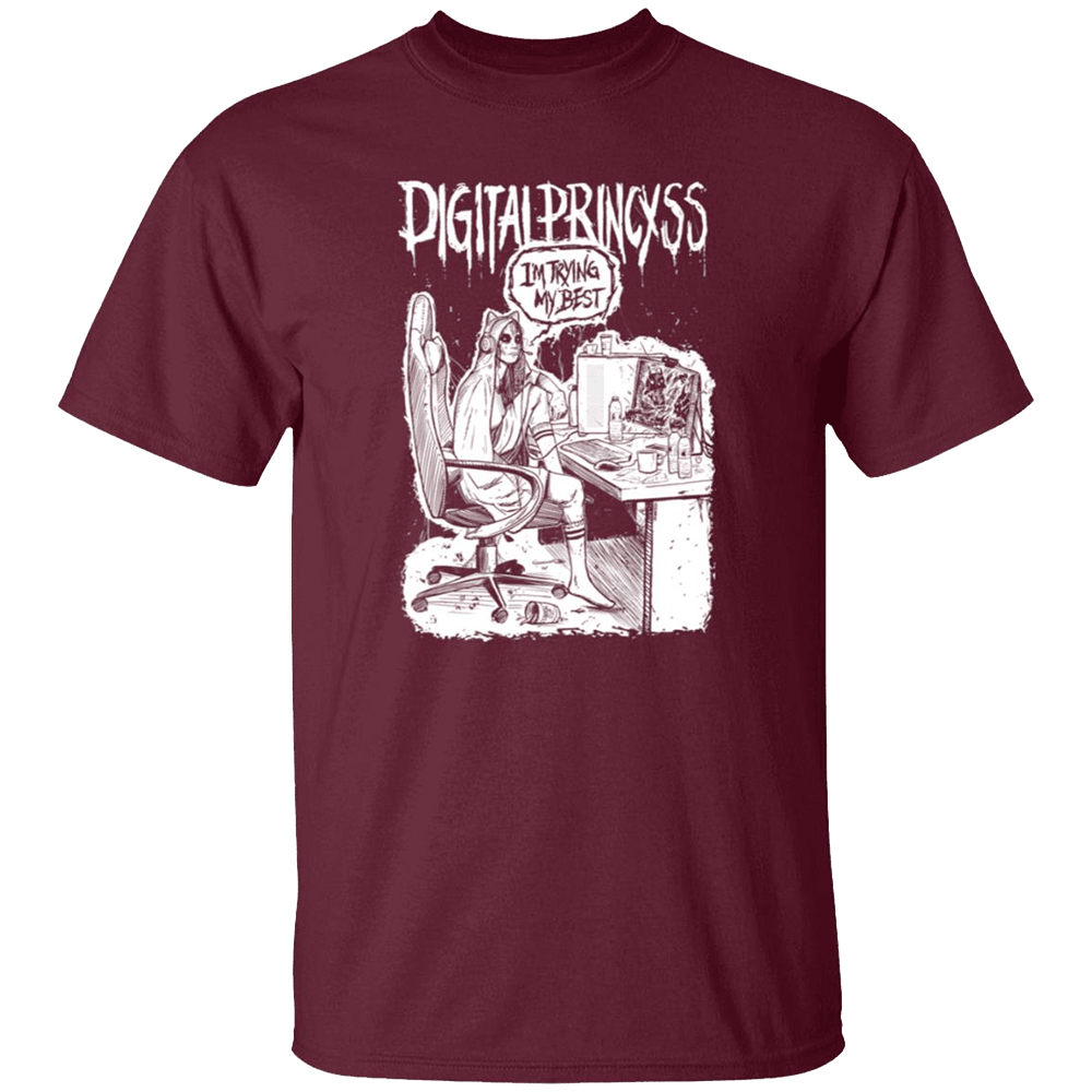 Digitalprincxss Merch I'm Trying My Best T-Shirt Perfect Father's Day Gifts-1