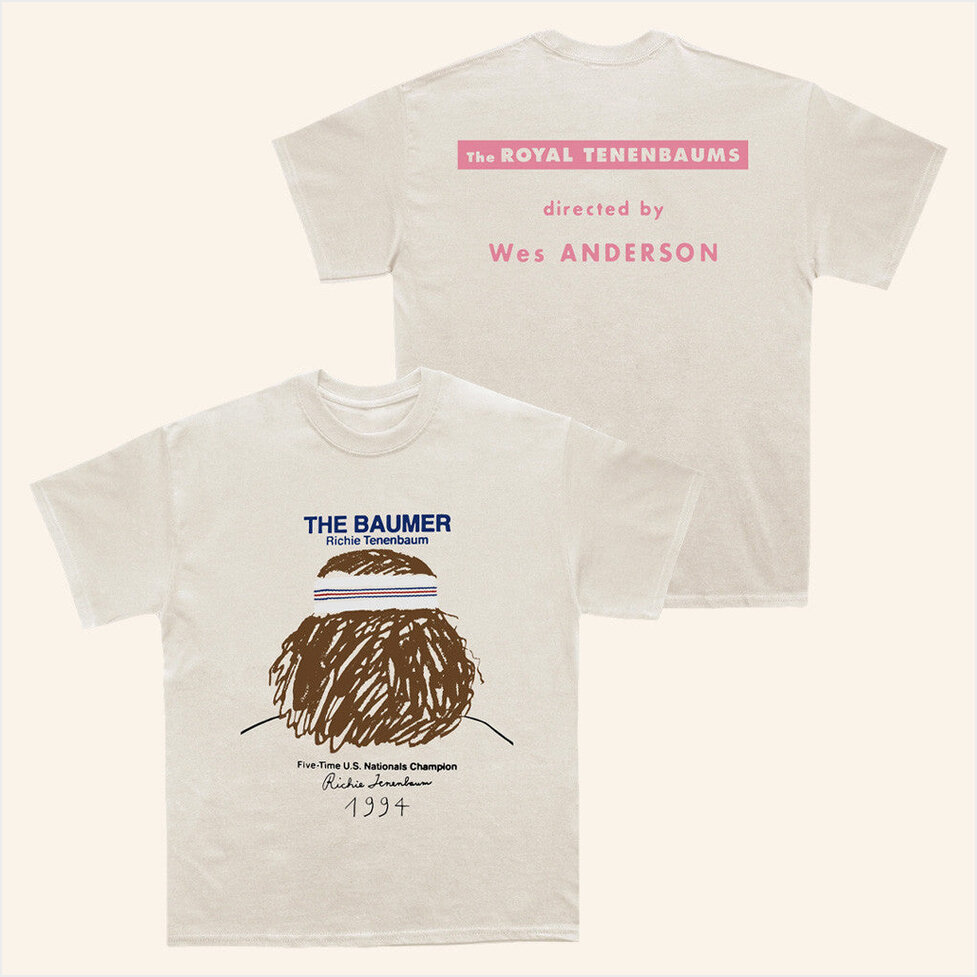 Directorfits Merch The Richie Tenenbaum T-Shirt Best Gifts For Husband Birthday Gifts For BFF-1