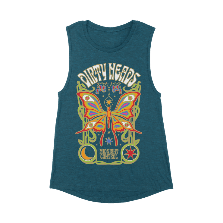 Dirty Heads Merch Butterfly Muscle Tank Gifts For Her-1