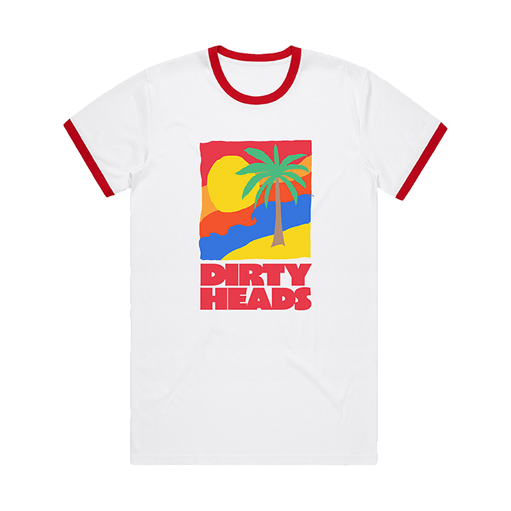 Dirty Heads Merch Palm Ringer T-Shirt Gift Ideas For Sister-1