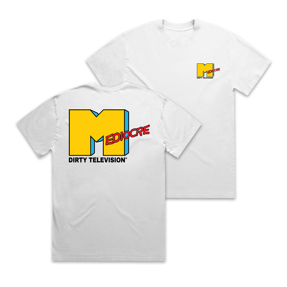 Dirty Kid Merch Mediocre T-Shirt Dirty Kid Shirt Father's Day Present Ideas-1