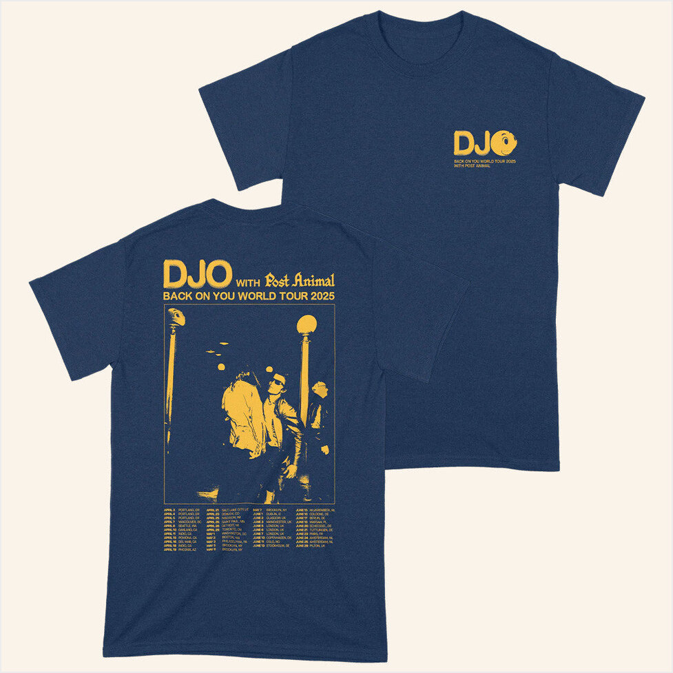 Djo Merch Back On You 2025 Tour T-Shirt Gifts For Fans Birthday Gifts For Her-1