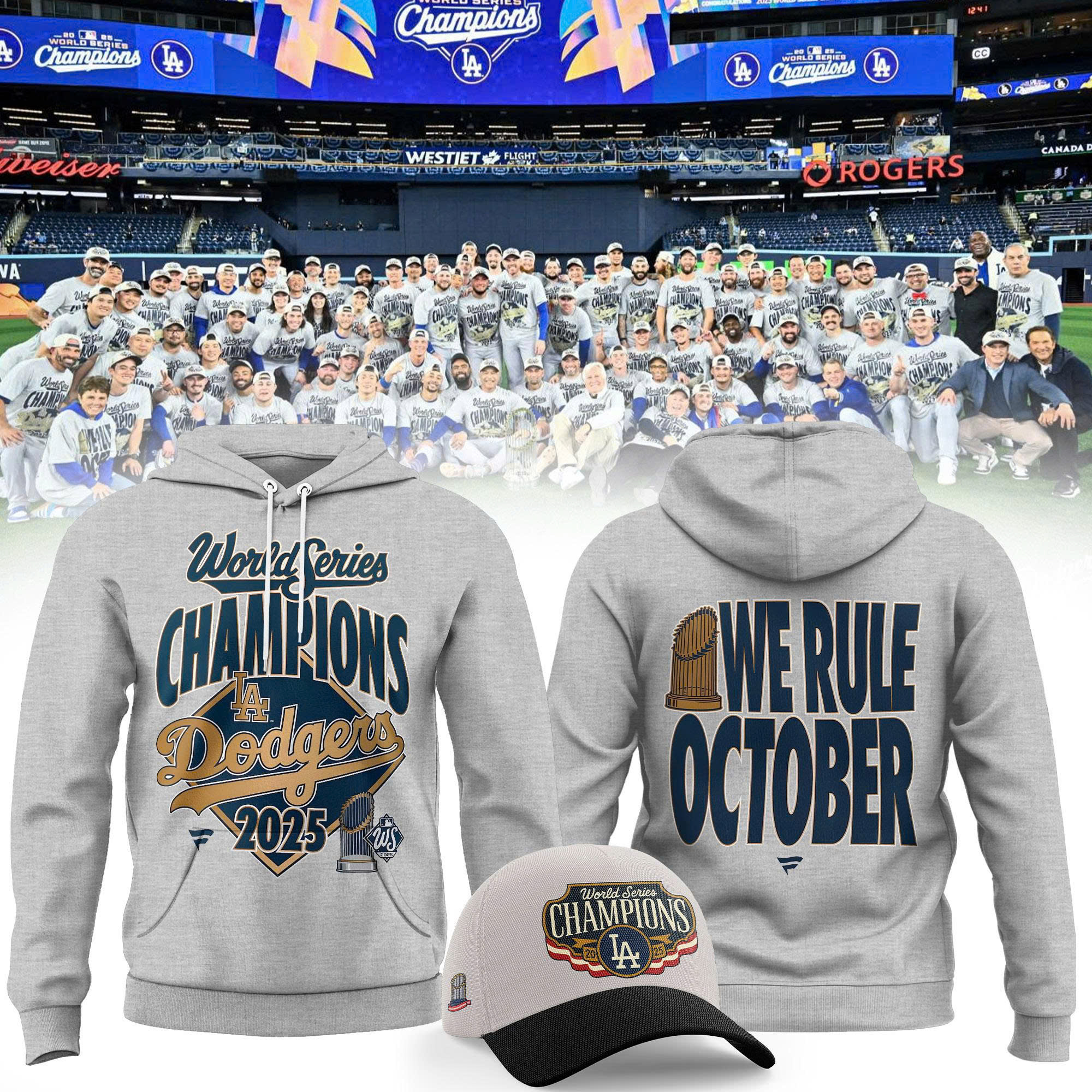 Dodgers World Series Merch 2025 Los Angeles Dodgers Back To Back Champions Hoodie We Rule October-1 Dodgers World Series Merch 2025 Los Angeles Dodgers Back To Back Champions Hoodie We Rule October-1