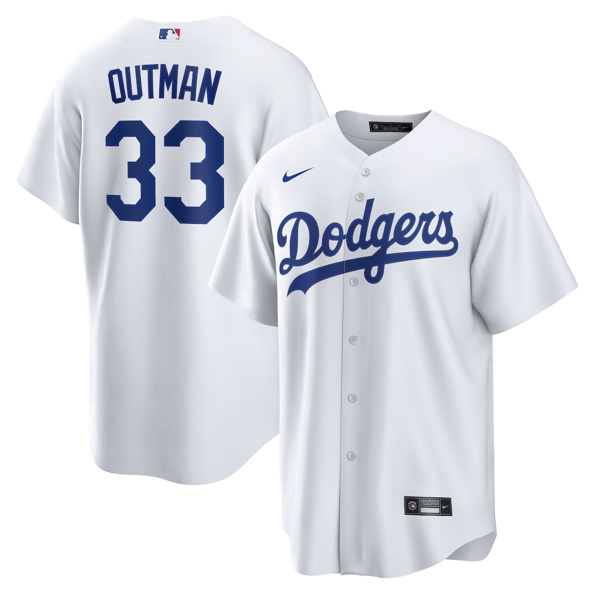 Dodgers World Series Merch 2025 Los Angeles Dodgers James Outman Player Jersey Fans Gifts-1