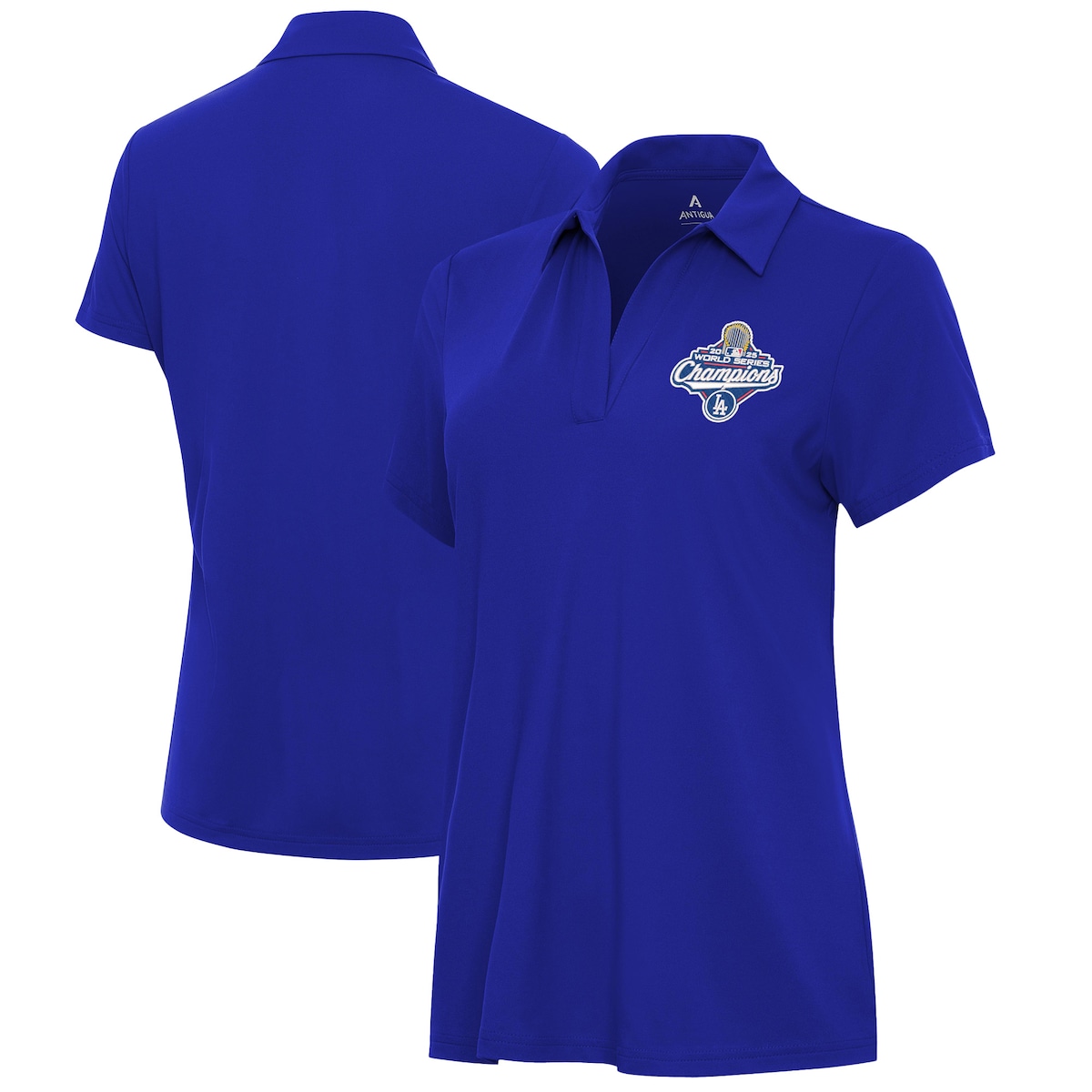 Dodgers World Series Merch 2025 Los Angeles Dodgers Royal 2025 World Series Champions Polo Shirt-1