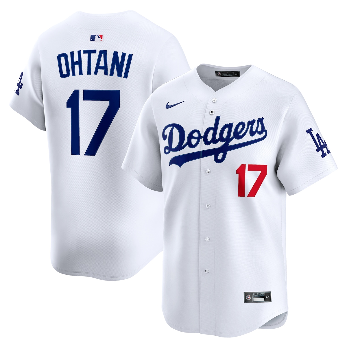 Dodgers World Series Merch 2025 Los Angeles Dodgers Shohei Ohtani Nike White Home Jersey-1