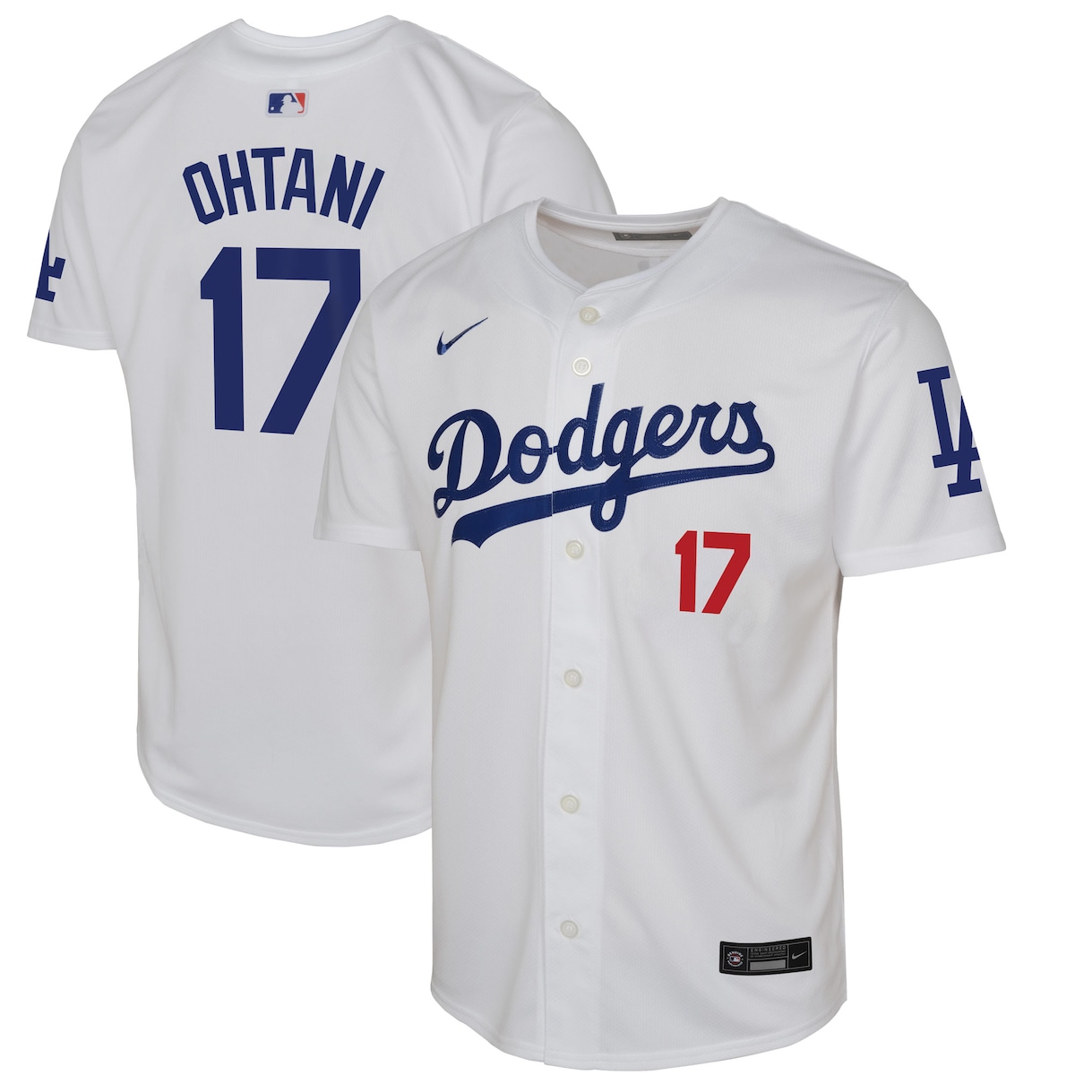 Dodgers World Series Merch 2025 Los Angeles Dodgers Shohei Ohtani Nike White Home Player Jersey-1