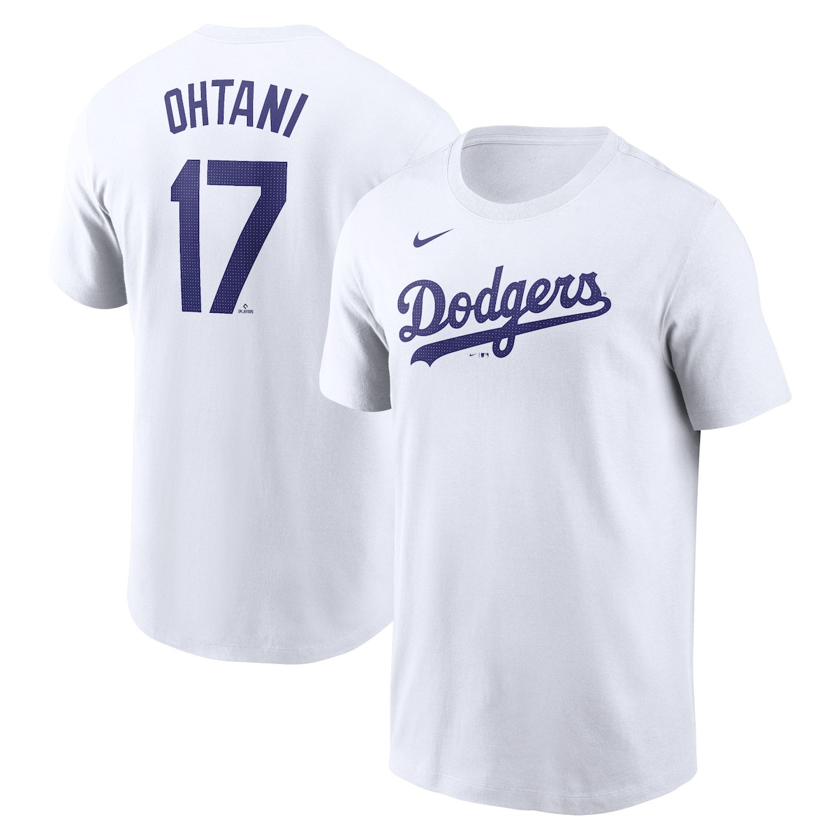 Dodgers World Series Merch 2025 Los Angeles Dodgers Shohei Ohtani Nike White T-Shirt Gifts-1