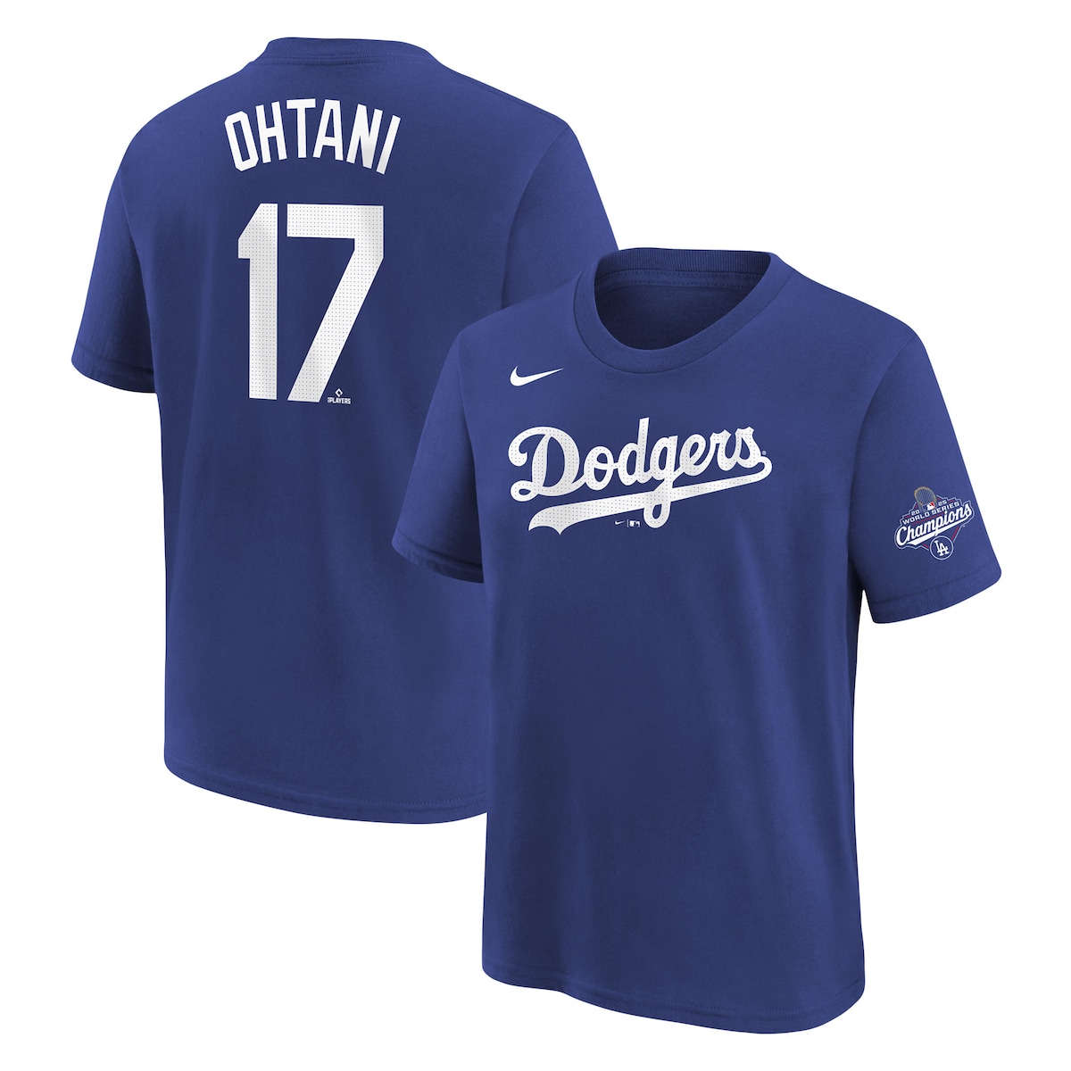 Dodgers World Series Merch 2025 Los Angeles Dodgers Shohei Ohtani Nike World Series Champions Shirt-1