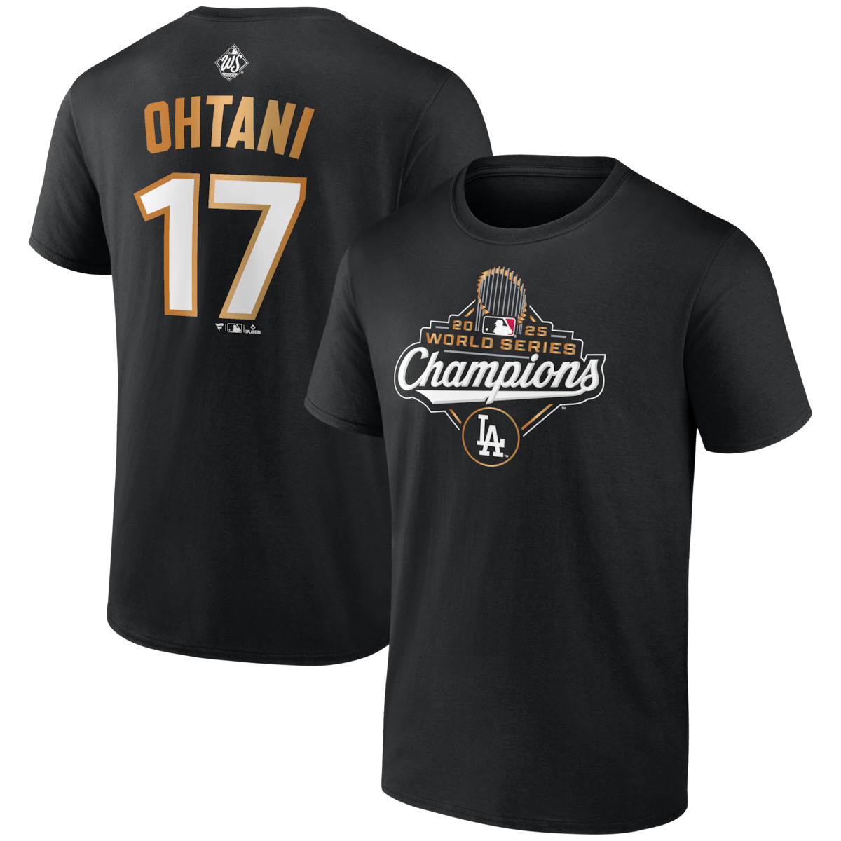 Dodgers World Series Merch 2025 Los Angeles Dodgers Shohei Ohtani World Series Champions T-Shirt-1