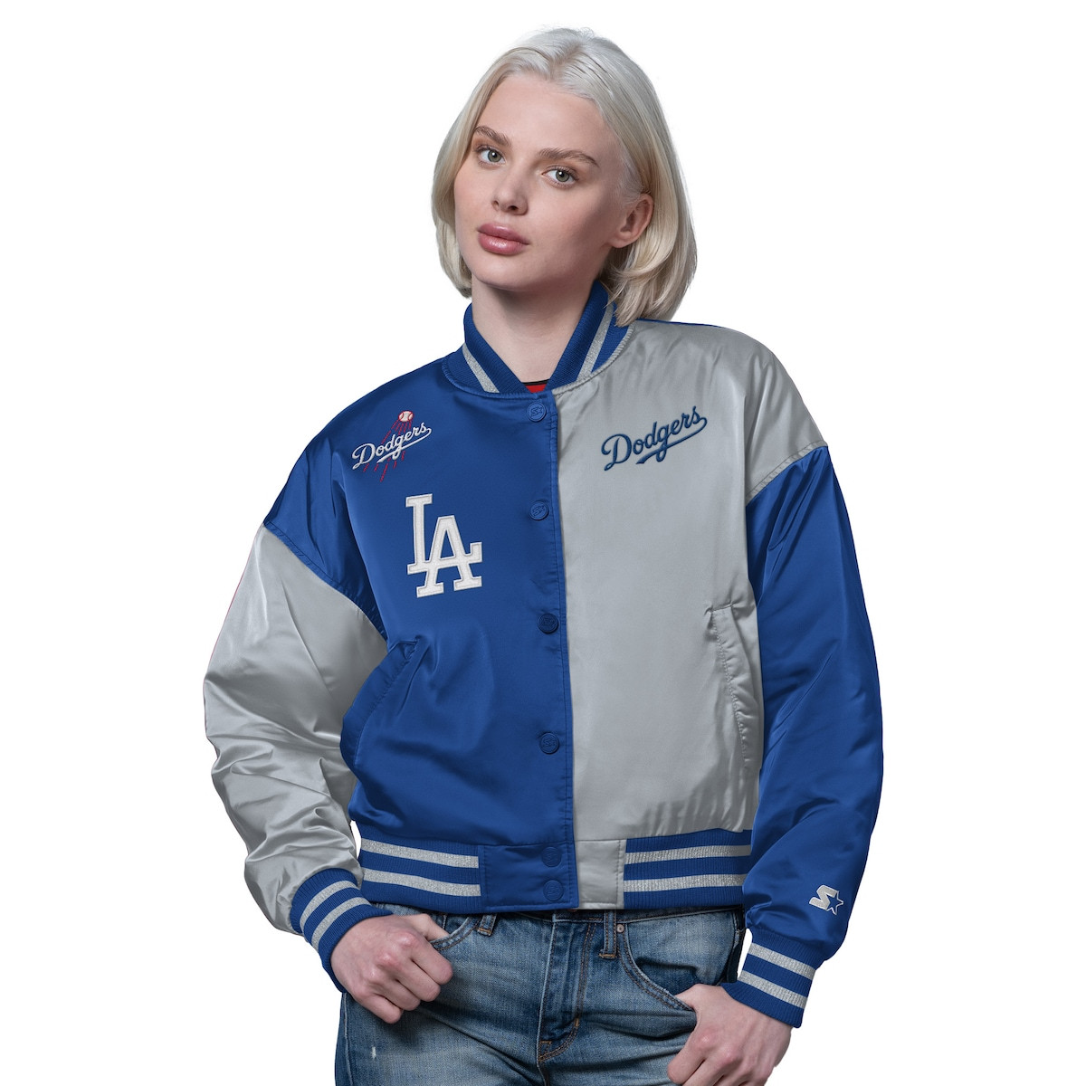 Dodgers World Series Merch 2025 Los Angeles Dodgers Varsity Jacket Baseball Lover Gift Ideas-1