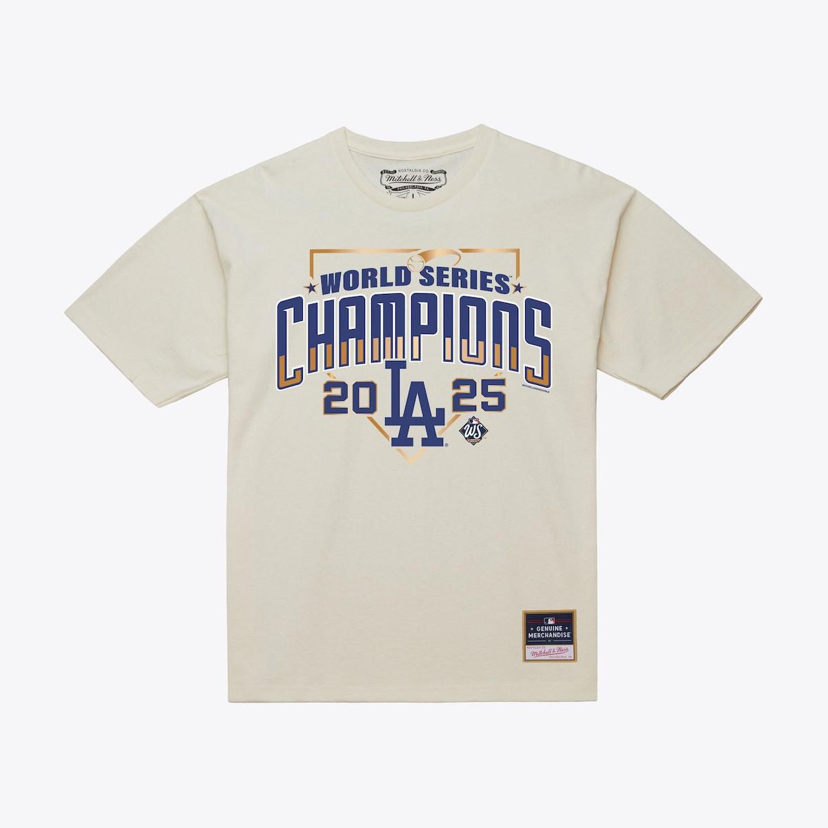 Dodgers World Series Merch 2025 Los Angeles Dodgers World Series Champions Arch T-Shirt-1