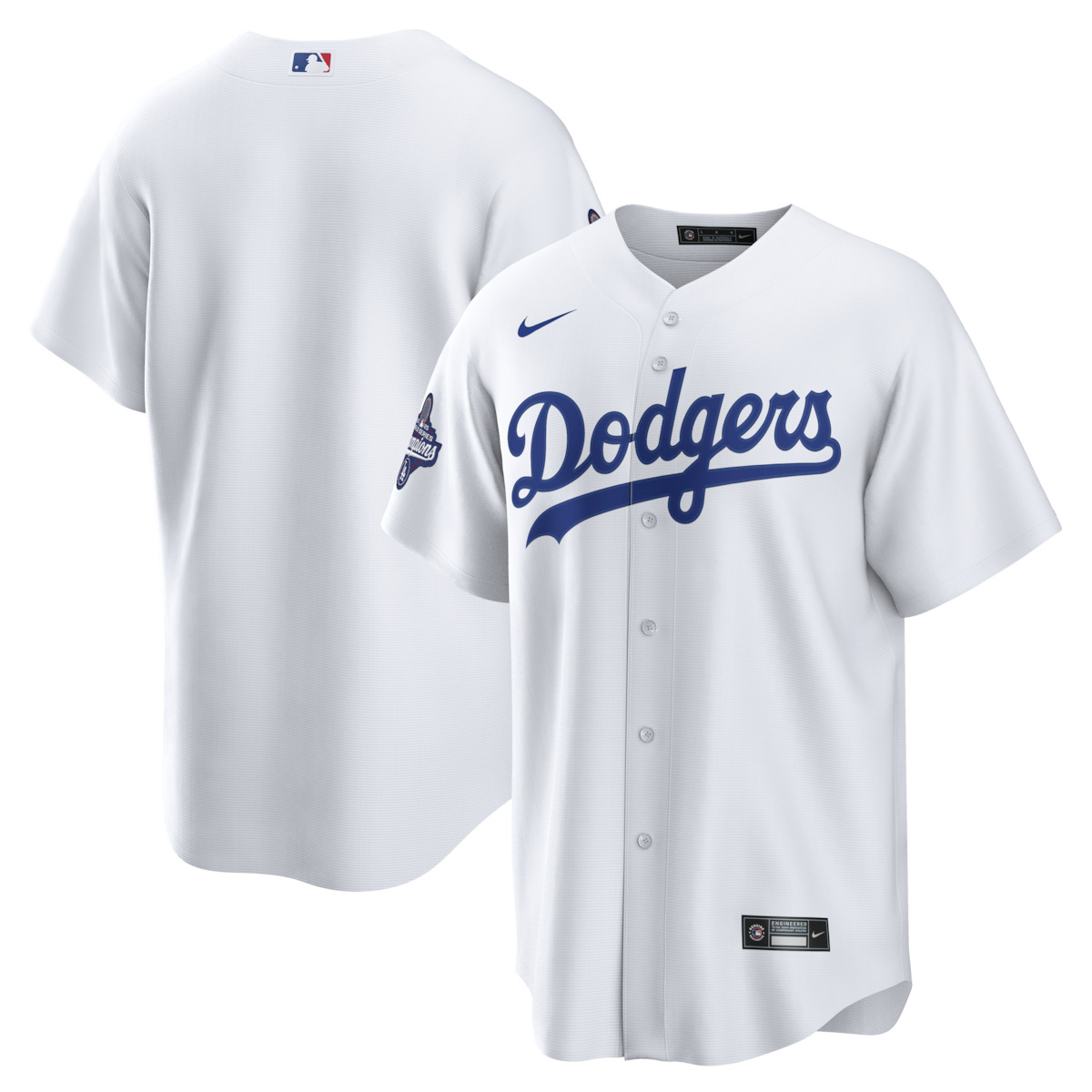 Dodgers World Series Merch 2025 Los Angeles Dodgers World Series Champions Home Jersey-1