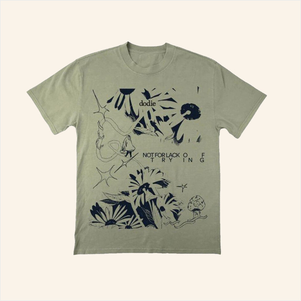 Dodie Merch Dodie Flower T-Shirt Gifts For Dad Birthday Gifts For Fans Christmas Presents Ideas-1