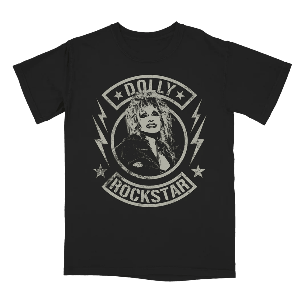 Dolly Parton Merch Bolt Rocker T-Shirt Dolly Parton Shirt Father's Day Gifts For Music Fan-1