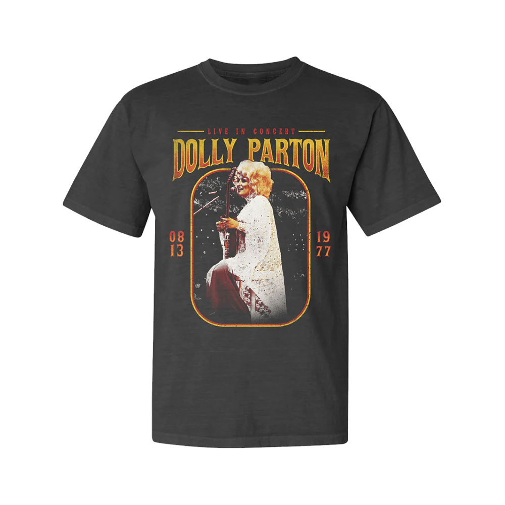 Dolly Parton Merch Dolly Live 1977 T-Shirt Dolly Parton Shirt Unique Father'sDay Gifts-1