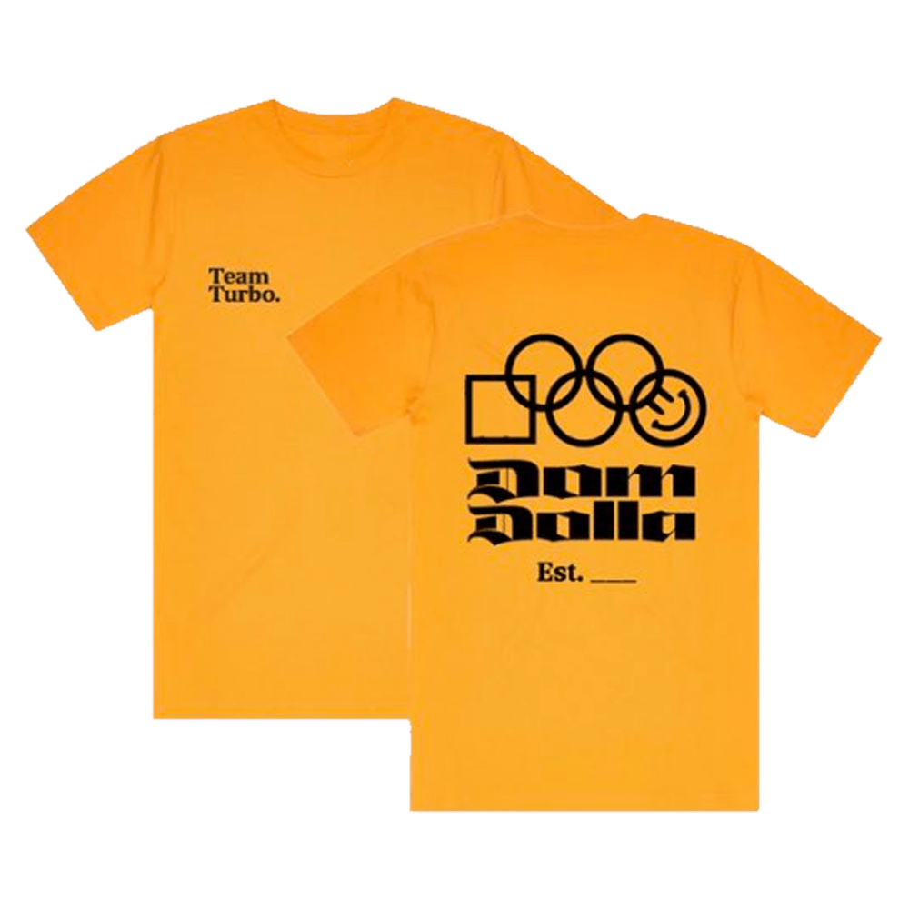 Dom Dolla Merch T-Shirt Team Turbo Merch Top Father's Day Gifts For Music Lovers-1