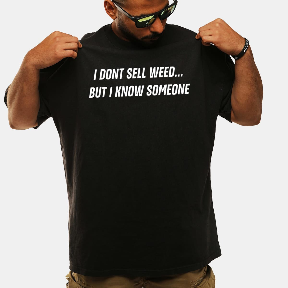Dope As Yola I Don't Sell Weed But I Know Someone Shirt Best Gifts For Dad-1