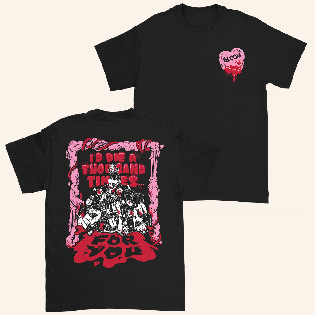 Down Right Merch The Gloom In The Corner Candy T-Shirt Gifts For Wife-1 Down Right Merch The Gloom In The Corner Candy T-Shirt Gifts For Wife-1