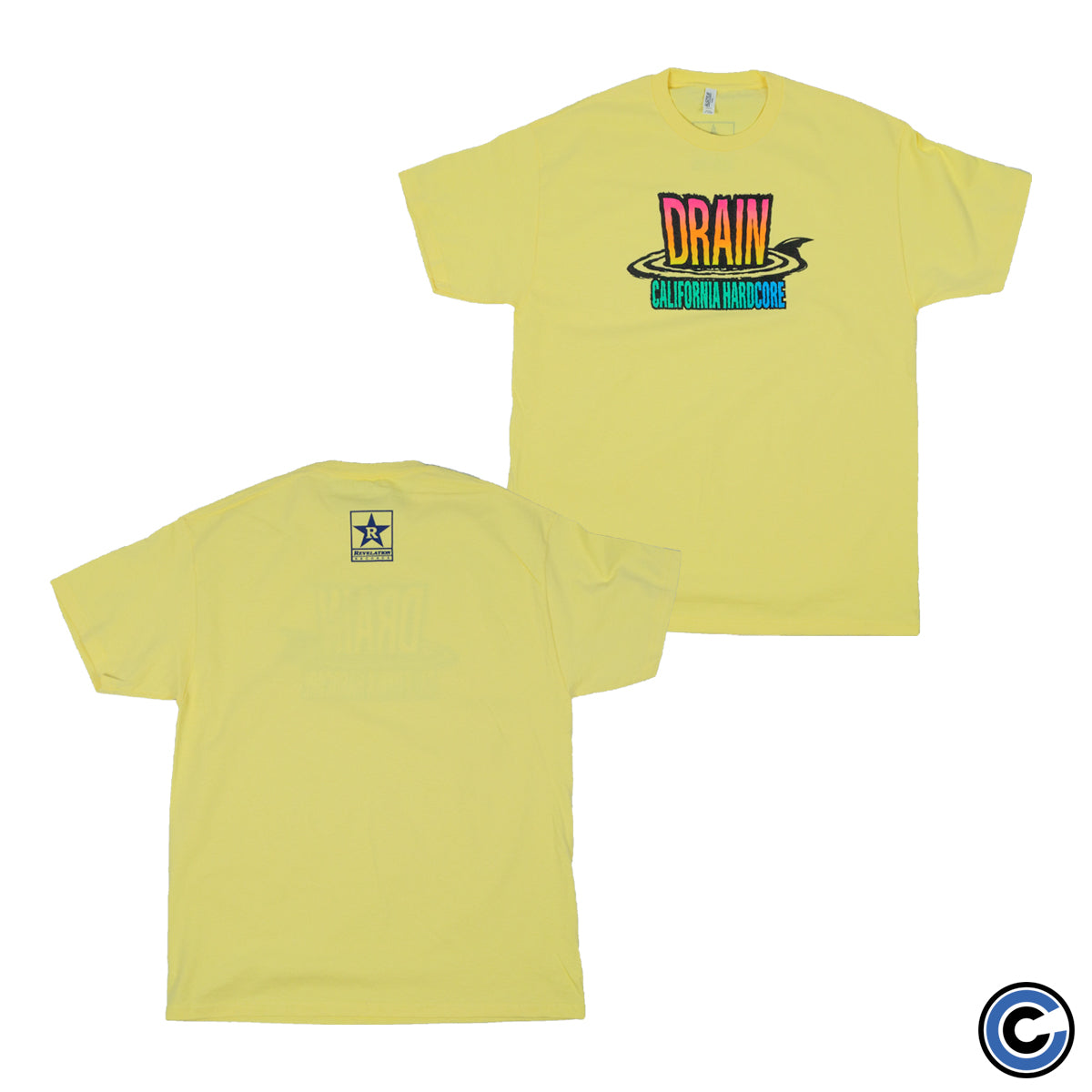 Drain Merch California Hardcore Shirt Drain Shirt-1