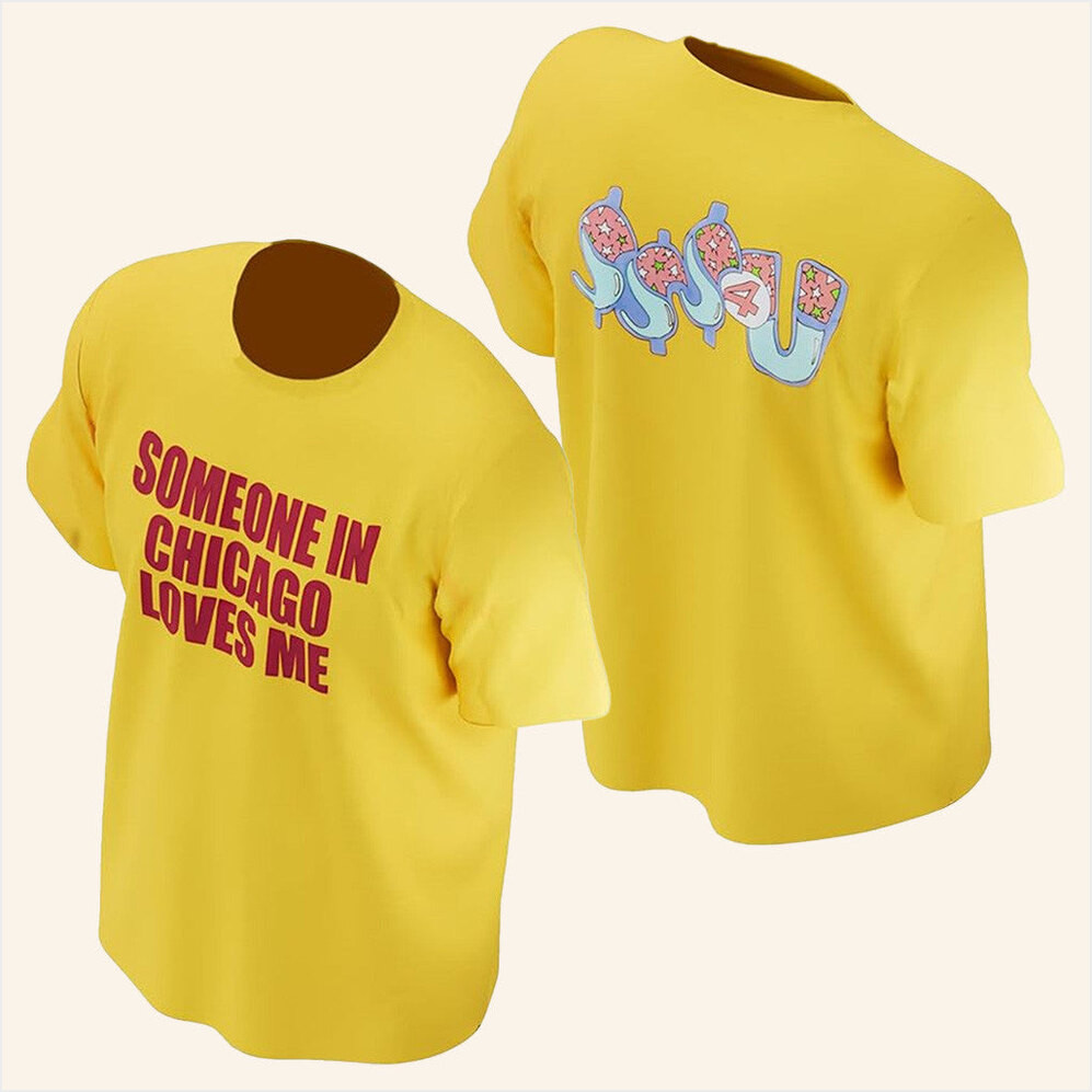 Drake Merch Someone In Chicago Loves Me T-Shirt Gifts For Friends Birthday Gifts For Brother-1