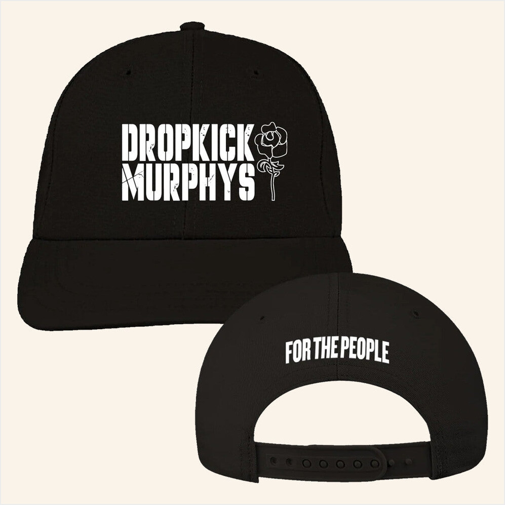 Dropkick Murphys Merch For The People Logo Snapback Hat Good Gifts For Boyfriend Gifts For Fans-1