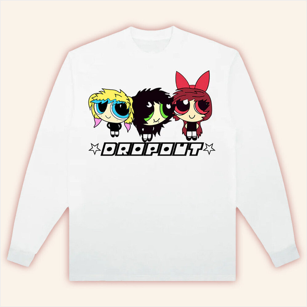 Dropout Merch Dropout Girls Long Sleeve Shirt Gift Ideas For Friends Birthday Gifts For Besties-1