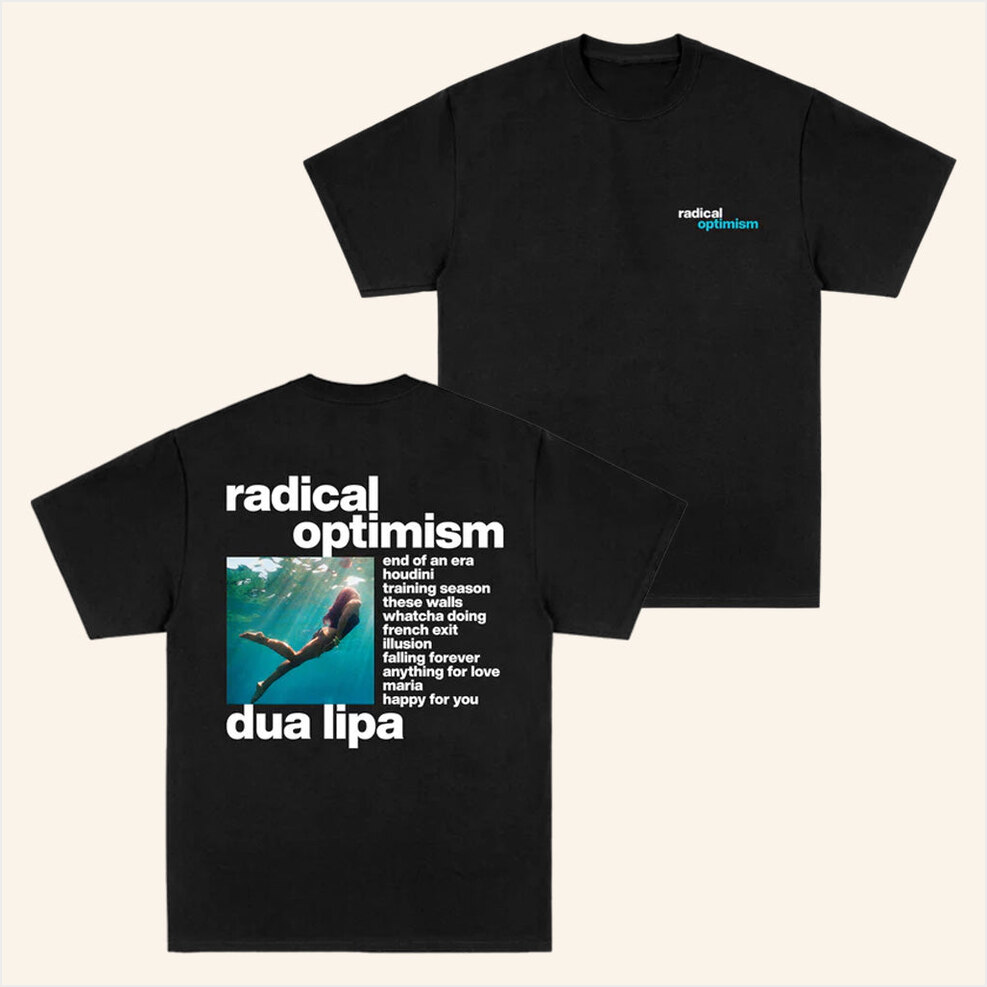Dua Lipa Merch Tour 2025 Radical Optimism Shirt Birthday Gifts For Music Fans Gifts For Friends-1