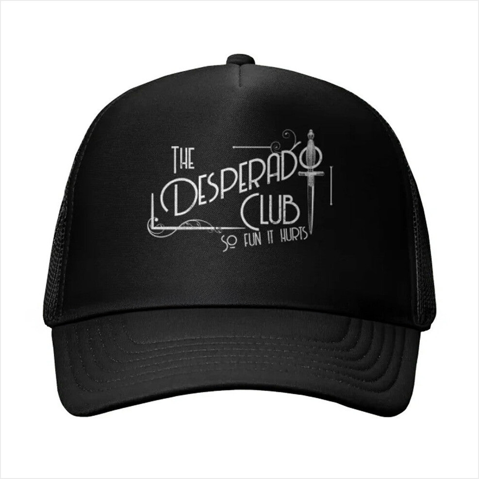 Dungeon Crawler Carl Merch The Desperado Club Trucker Hat Gifts For Dad Birthday Gifts For Fans-1