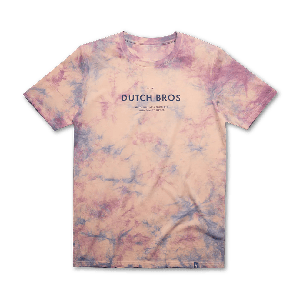 Dutch Bros Merch Dutch Bros Pastel Tie Dye T-Shirt Good Father'S Day Presents-1