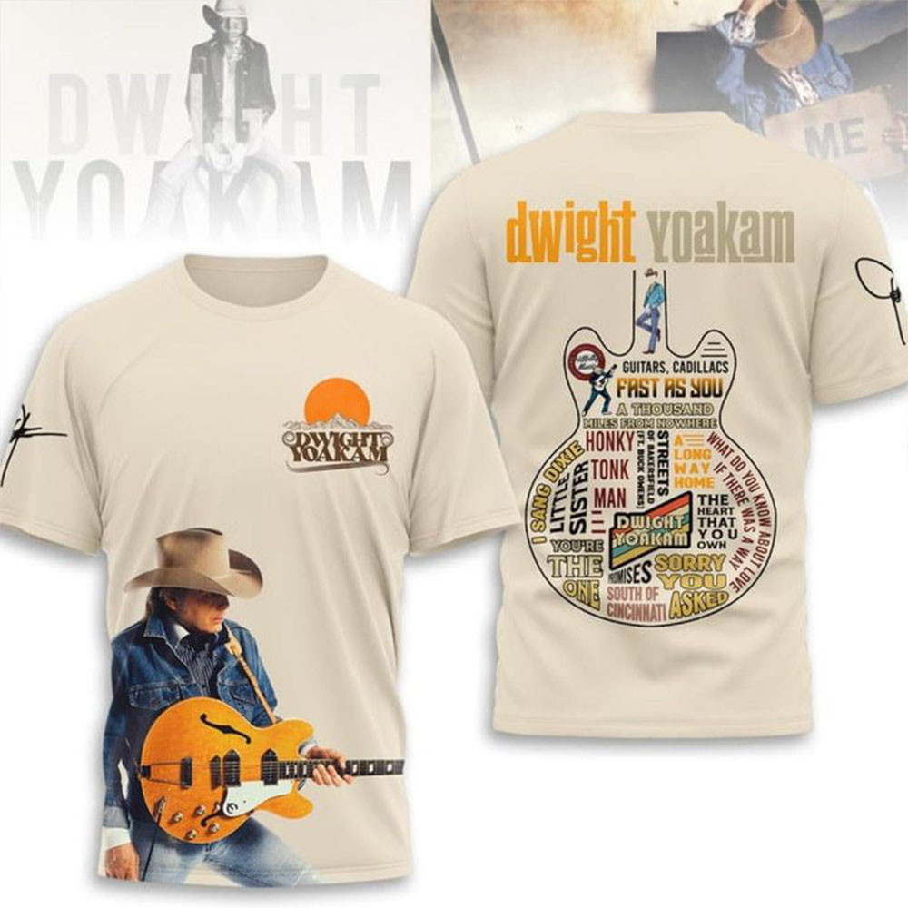 Dwight Yoakam The Heart That You Own T-Shirt Gifts For Music Fans-1