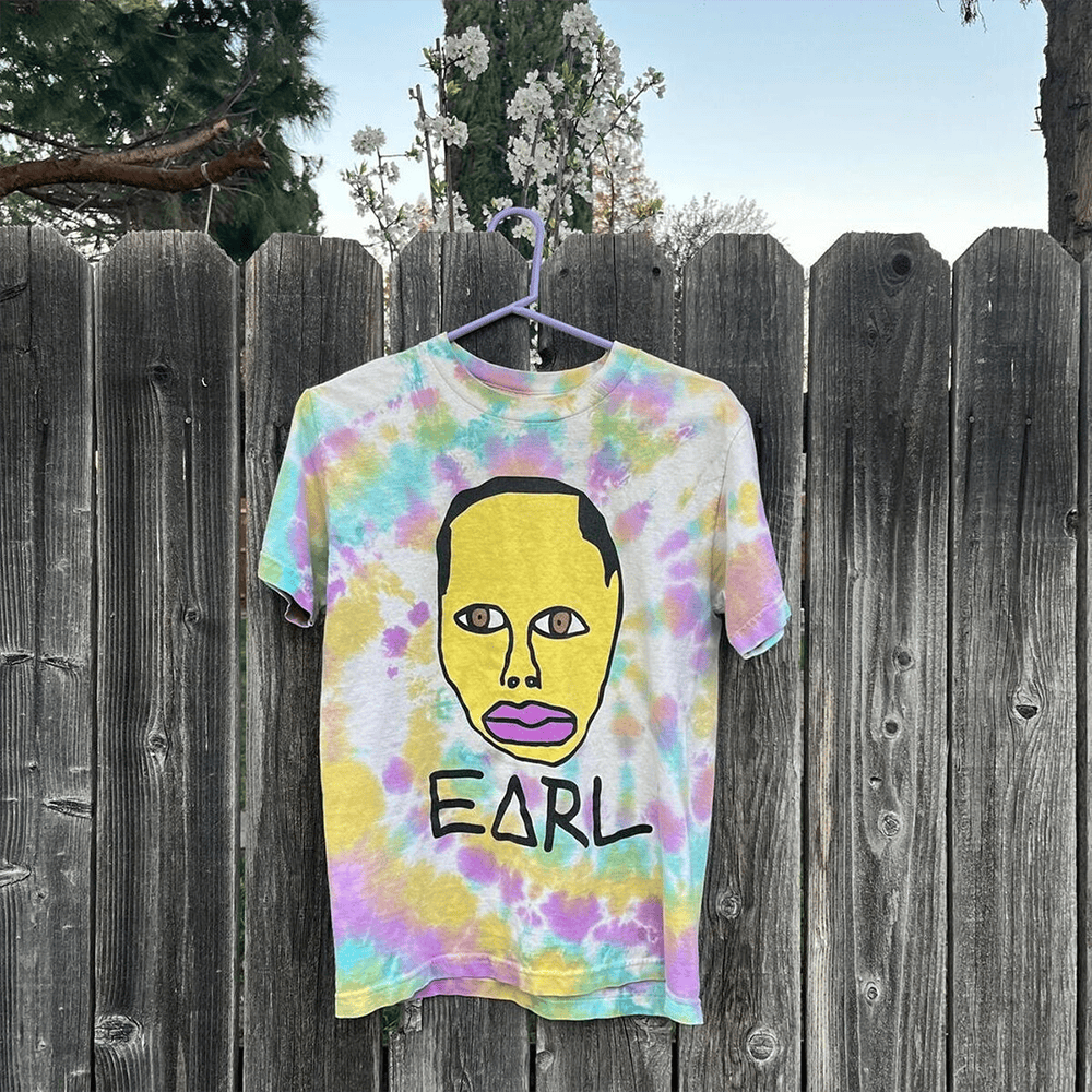 Earl Sweatshirt Merch Earl Tie Dye T-Shirt Great Mother's Day Gifts-1