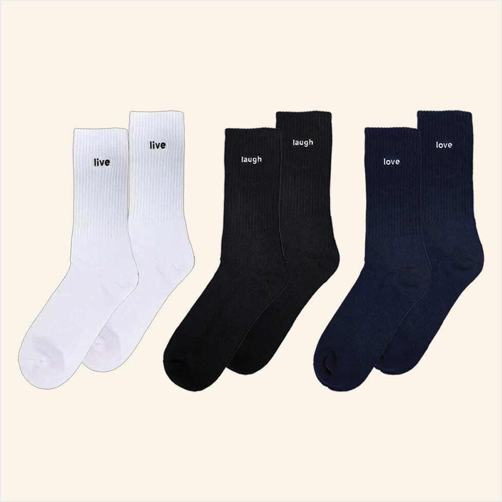 Earl Sweatshirt Merch LLL 3 Pack Socks Gifts For Friends Birthday Gifts For Brother-1