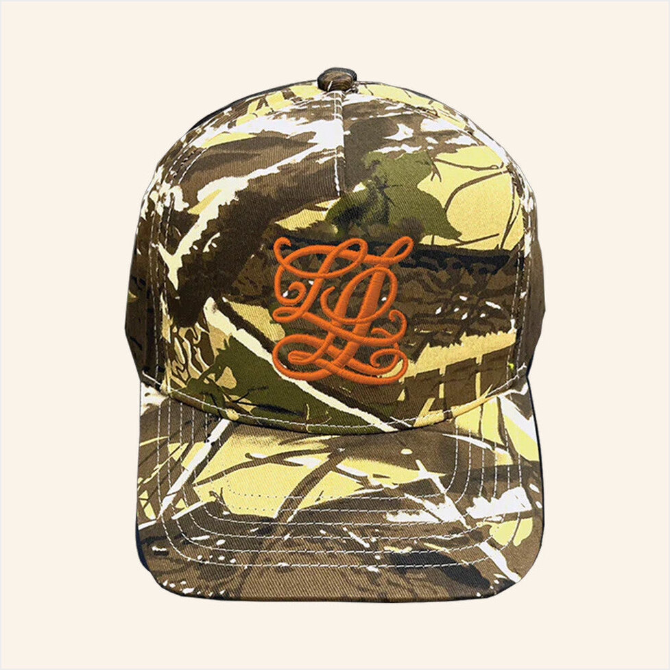 Earl Sweatshirt Merch LLL Embroidered Camo Hat Birthday Gift Ideas For Him Gifts For BFF-1