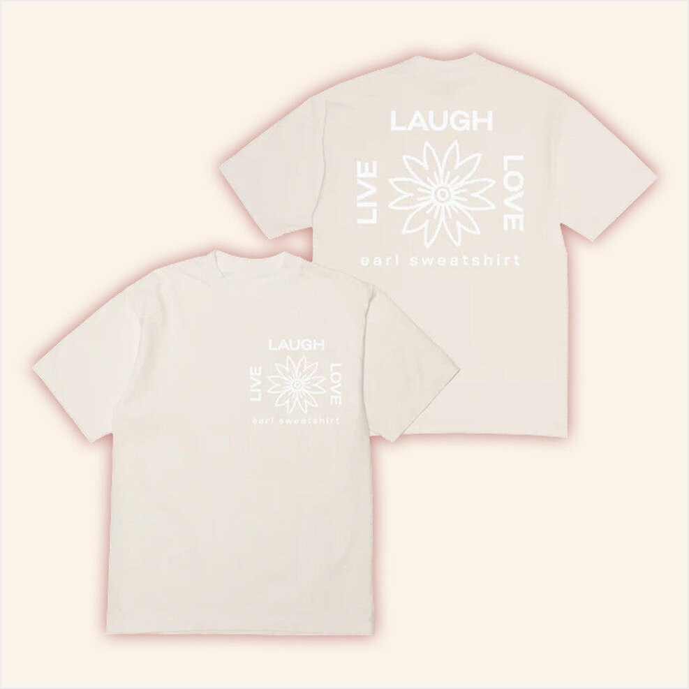 Earl Sweatshirt Merch LLL Flower Logo T-Shirt Gifts For Wife Birthday Gifts For Fans-1