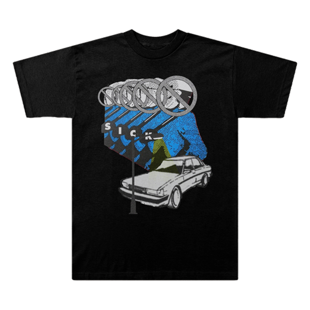 Earl Sweatshirt Merch SICK Streetlight Black T-Shirt Perfect Father's Day Gifts-1