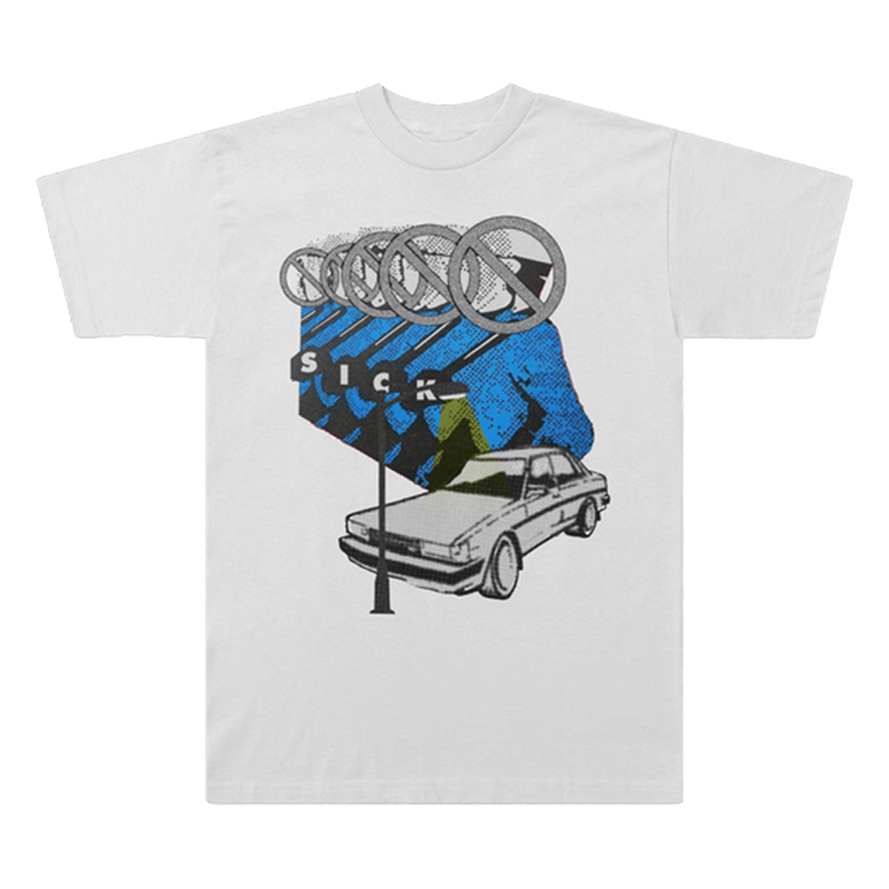 Earl Sweatshirt Merch SICK Streetlight White T-Shirt Father's Day Special Gifts For Dad-1