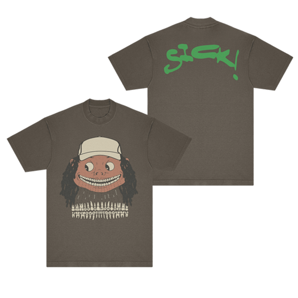 Earl Sweatshirt Merch SICK Teeth T-Shirt Best Father's Day Gifts For Husband-1