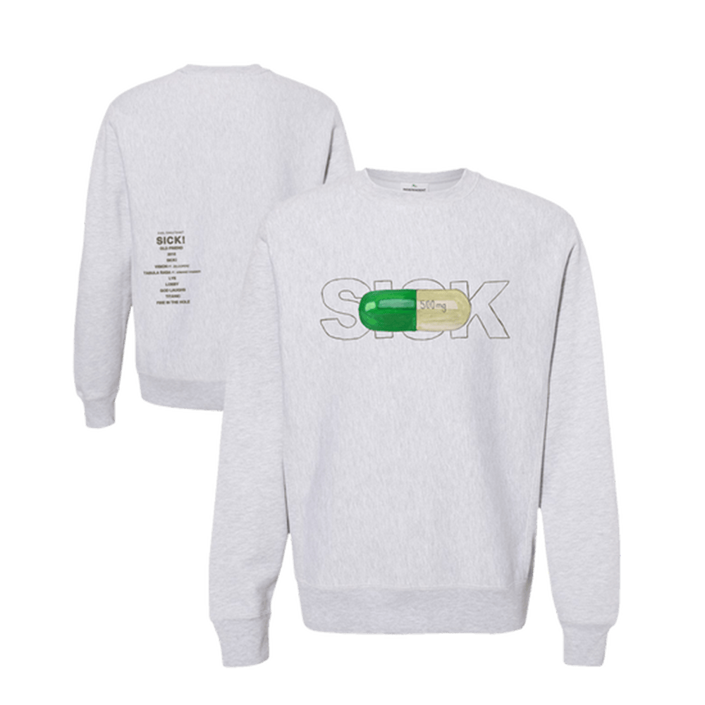 Earl Sweatshirt Merch SICK Tracklist Sweatshirt Best Father's Day Gifts For Dad-1