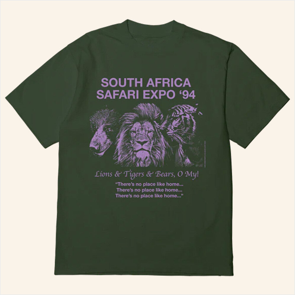 Earl Sweatshirt Merch Safari Expo Elm Green T-Shirt Best Gifts For Him Gifts For Besties-1