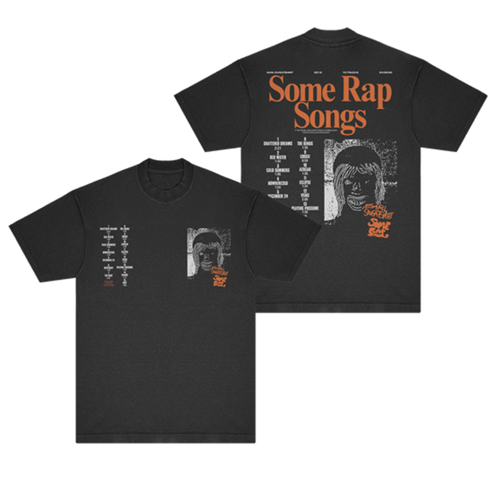 Earl Sweatshirt Merch Some Rap Songs Tracklist T-Shirt Father's Day Gifts For Son In Law-1