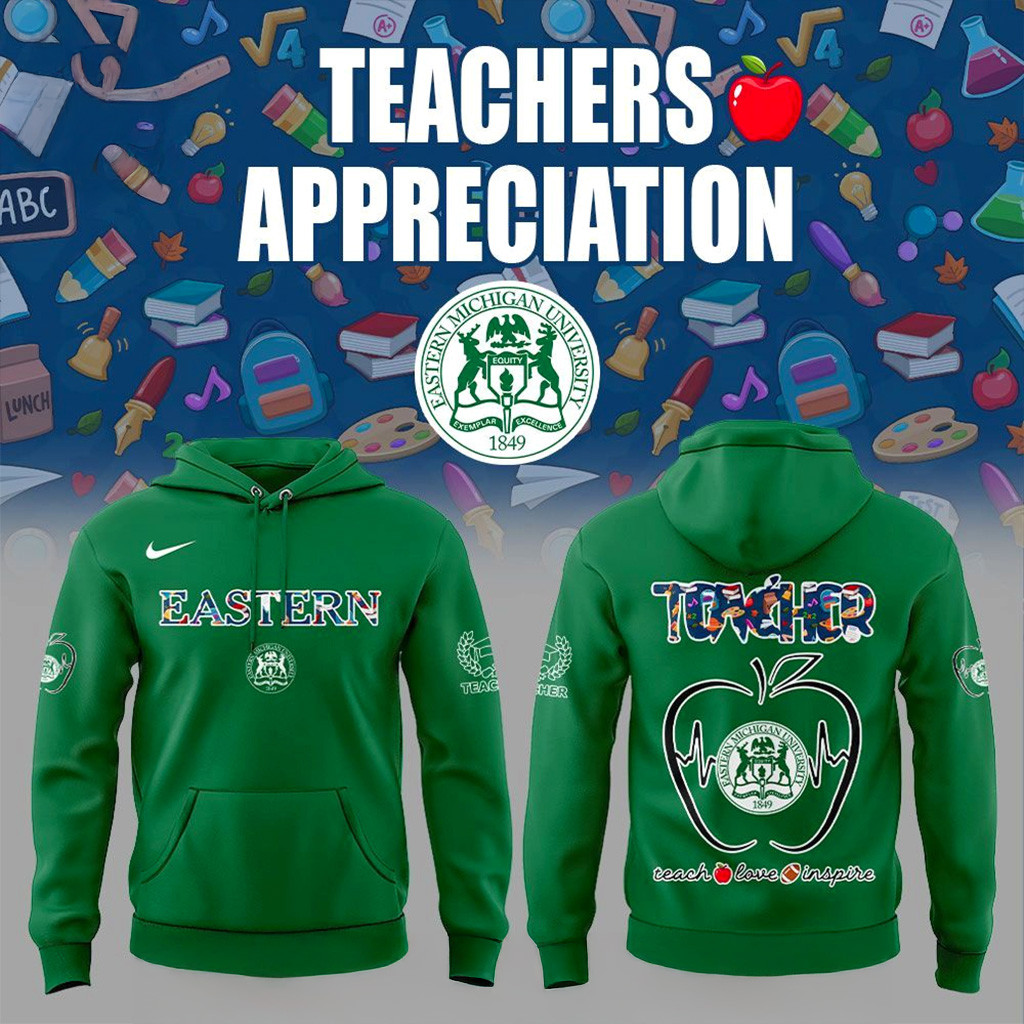 Eastern Michigan Teachers Appreciation 2025 Hoodie Christmas Gift Ideas For Boyfriend-1