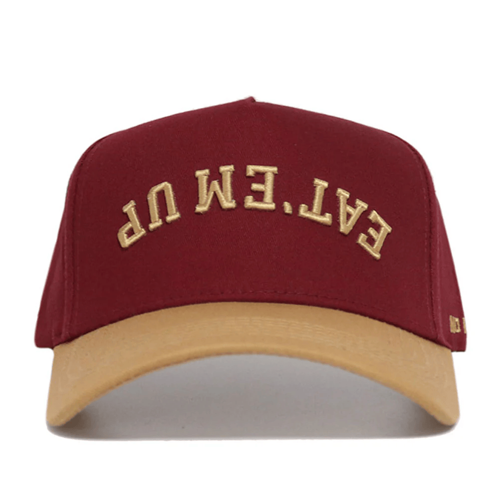 Eat Em Up Upside Down Hat Trend Eat Em Up Reversed Hat Father's Day Gifts-1